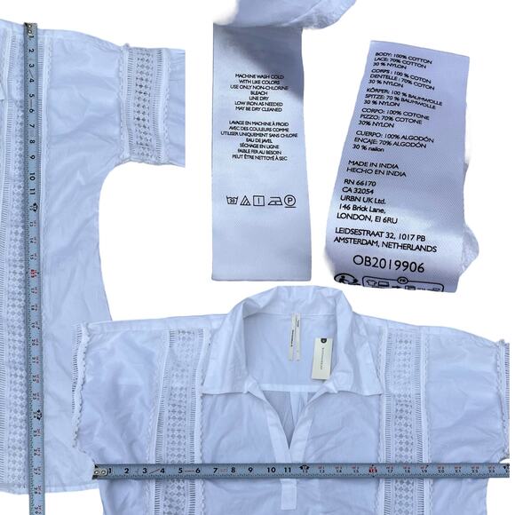 Anthropologie Tunic Top Sz L NWT - Picture 3 of 6